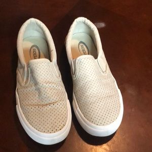 Casual Slip on Flat Shoes-Gray Size 7